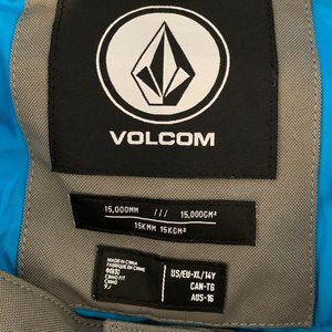 Volcom Boys XL Beige ski/snowboard pants